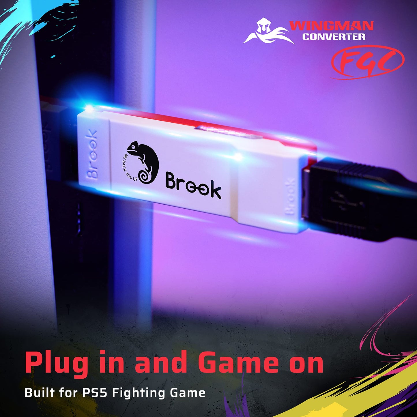 Brook Wingman FGC (Adaptateur Playstation 5/PC)