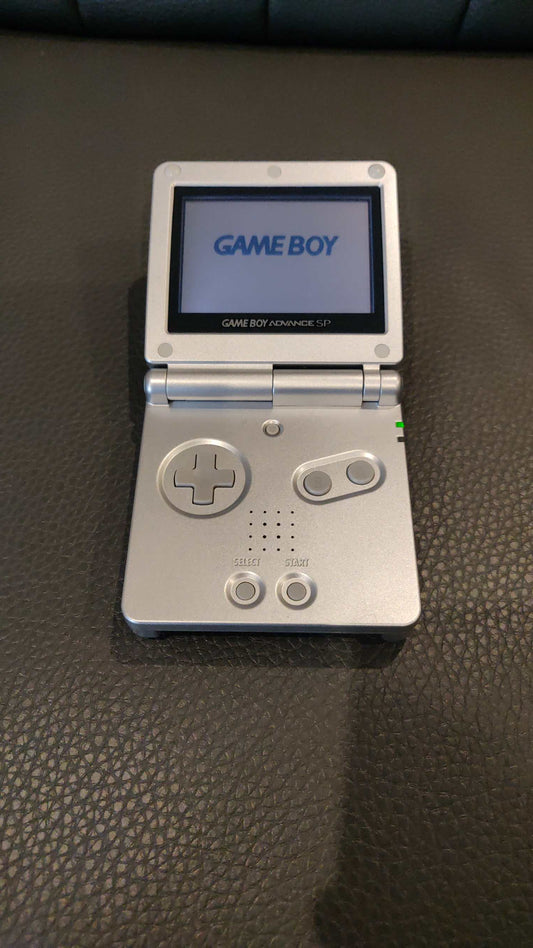 Gameboy Advance GBA SP Nintendo Officielle Grise Silver