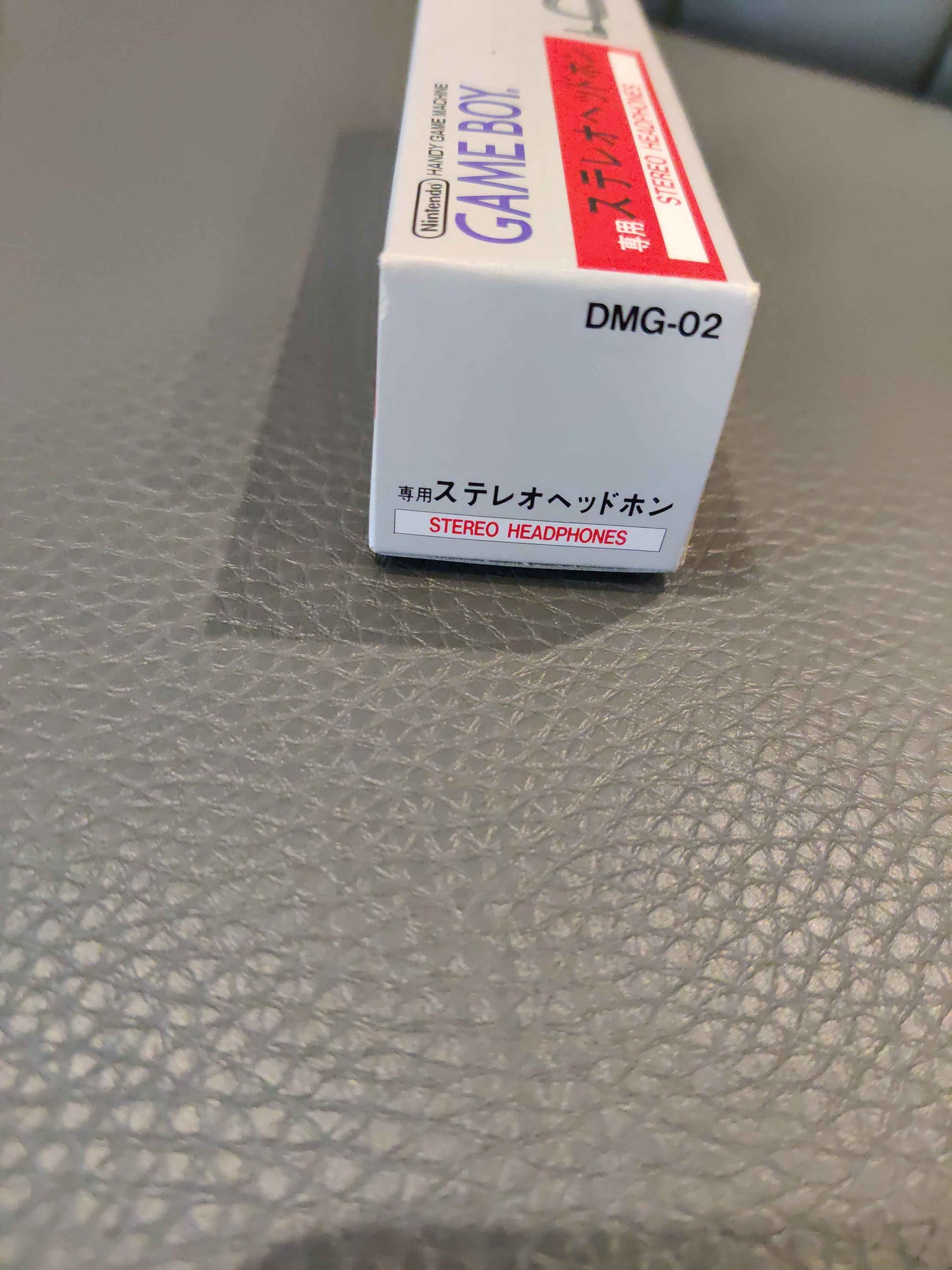 01 Écouteurs Stereo Headphone Game Boy Nintendo Japan Box GB DMG-02