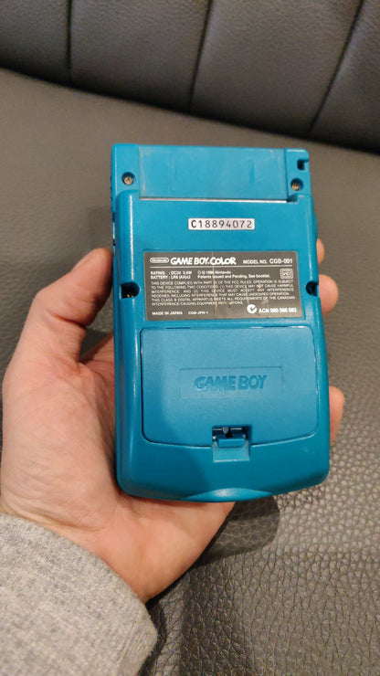 Gameboy Color Bleu Nintendo Officielle 072