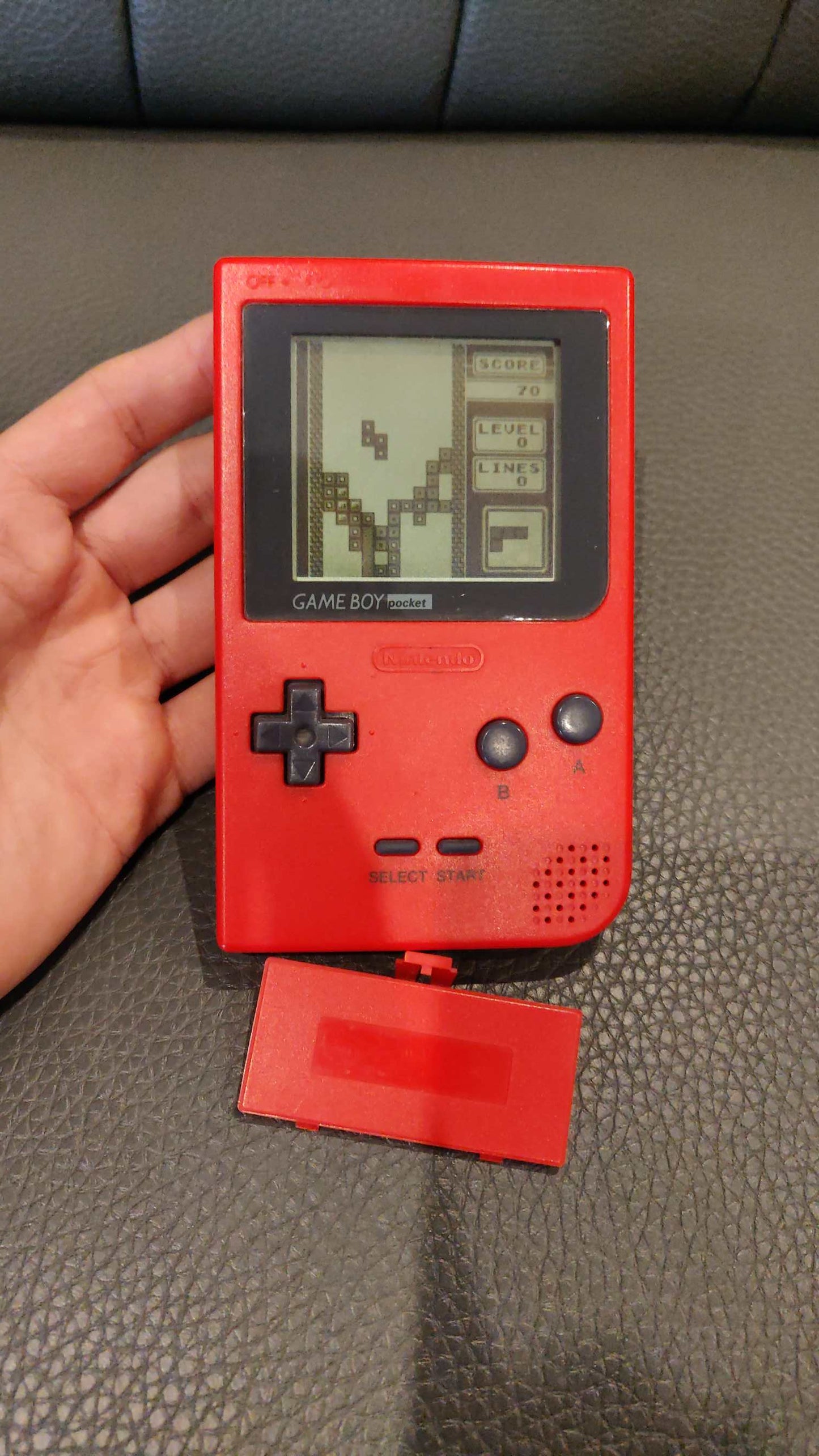 Gameboy Pocket Rouge Red Nintendo Officielle 663