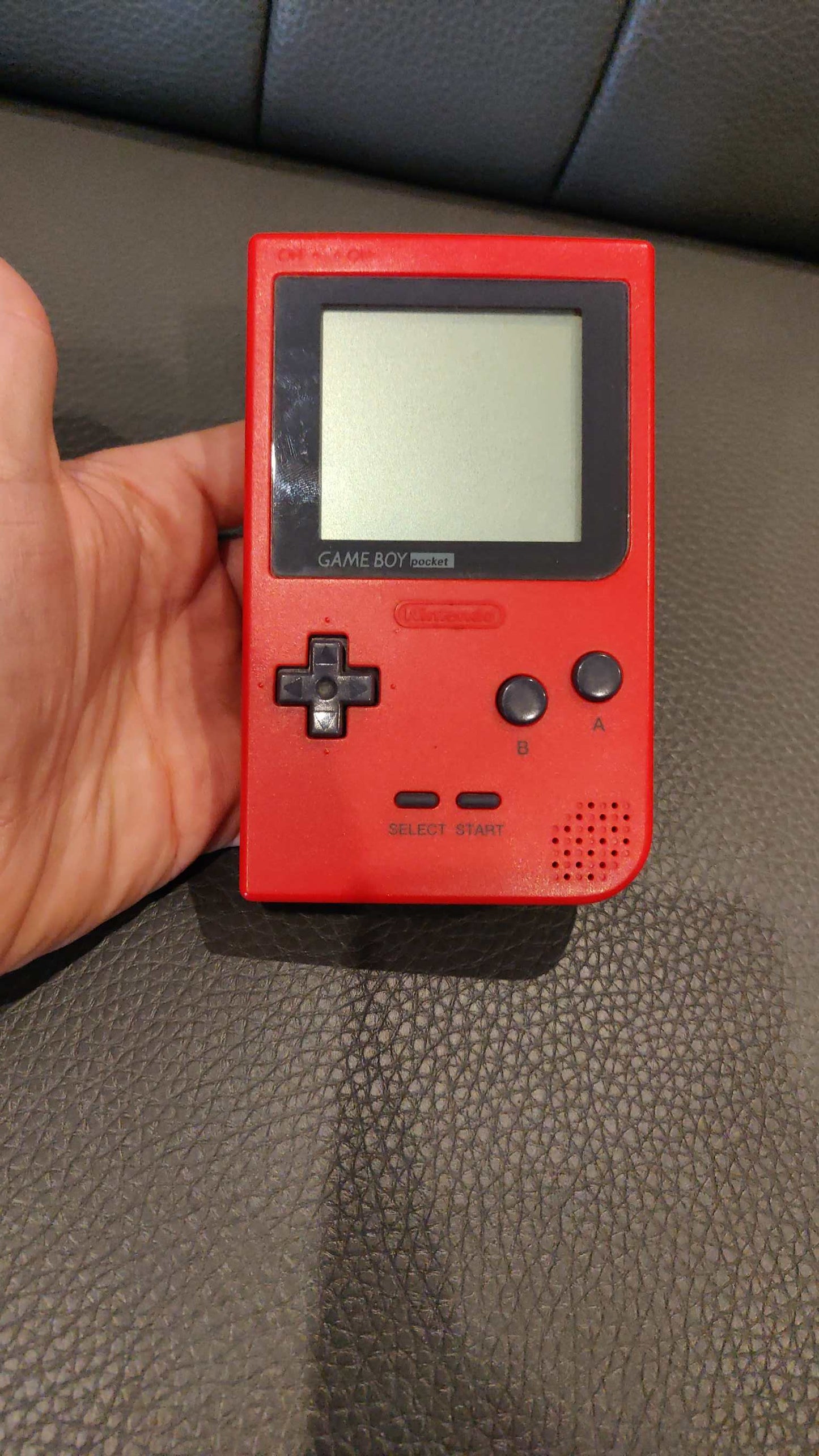 Gameboy Pocket Rouge Red Nintendo Officielle 663