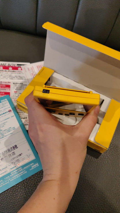 Gameboy Pocket Jaune Nintendo Officielle Boite Japan