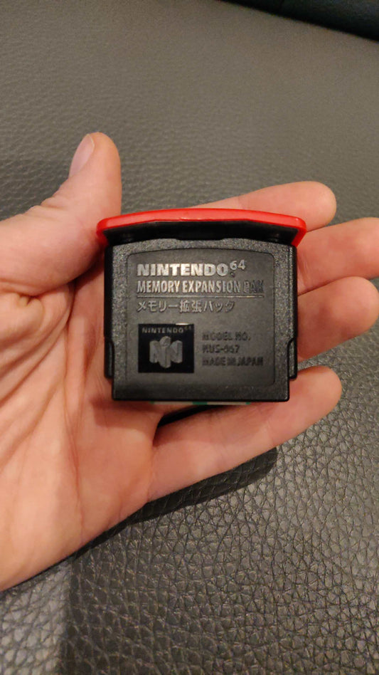 Expansion Pak Pack Nintendo 64 memory carte mémoire ( pour jeu Zelda, DK )