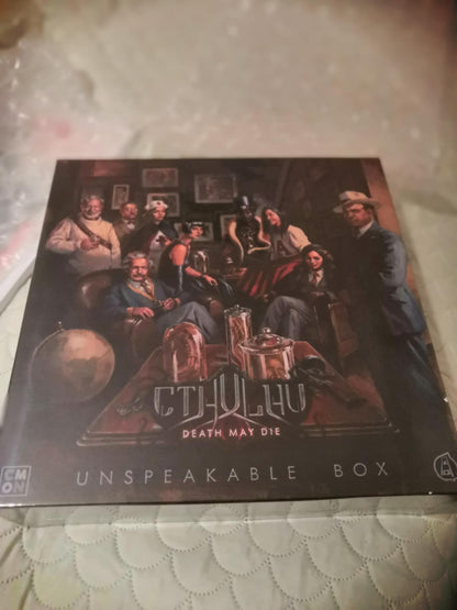 Cthulhu: Death May Die Unspeakable Box CMON Kickstarter