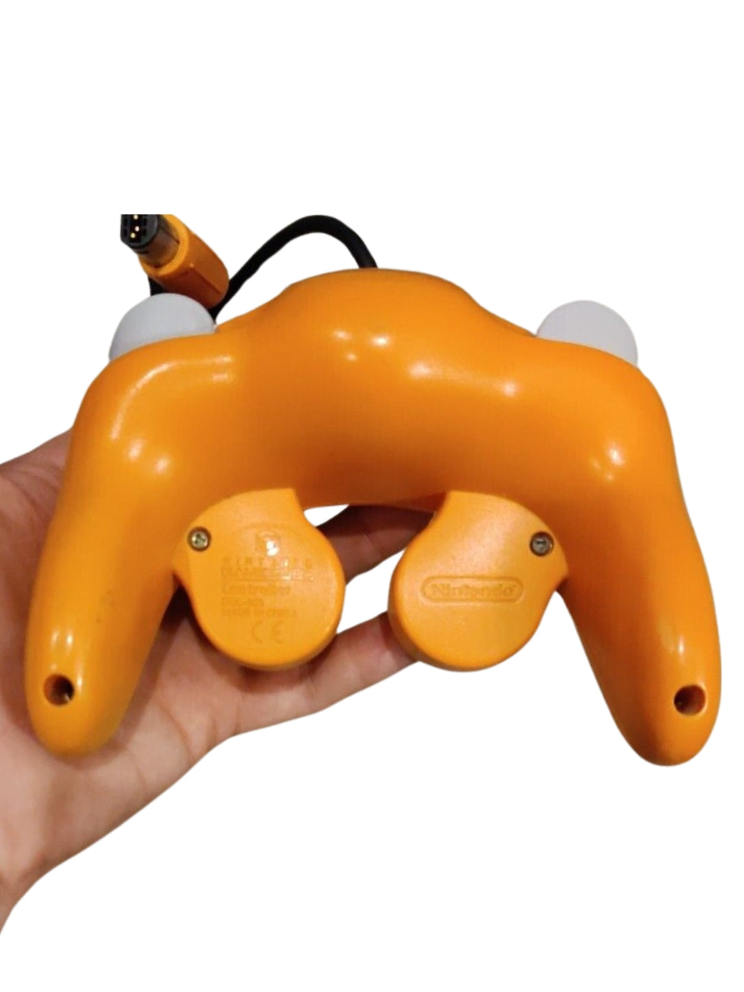 Official orange Nintendo GAMECUBE controller from Nintendo.