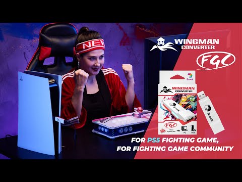 Brook Wingman FGC (Playstation 5/PC Adapter) – Kombox Gaming